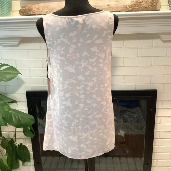 Juicy Couture Gray and Pink Asymmetrical Sleeveless Tunic - Picture 5 of 6